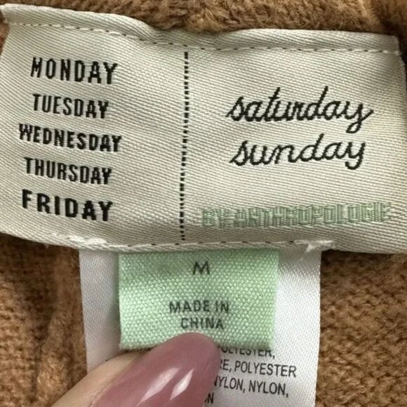 Anthropologie Y2K Saturday Sunday Soft Knit Joggers Track Pants Medium - Picture 3 of 3